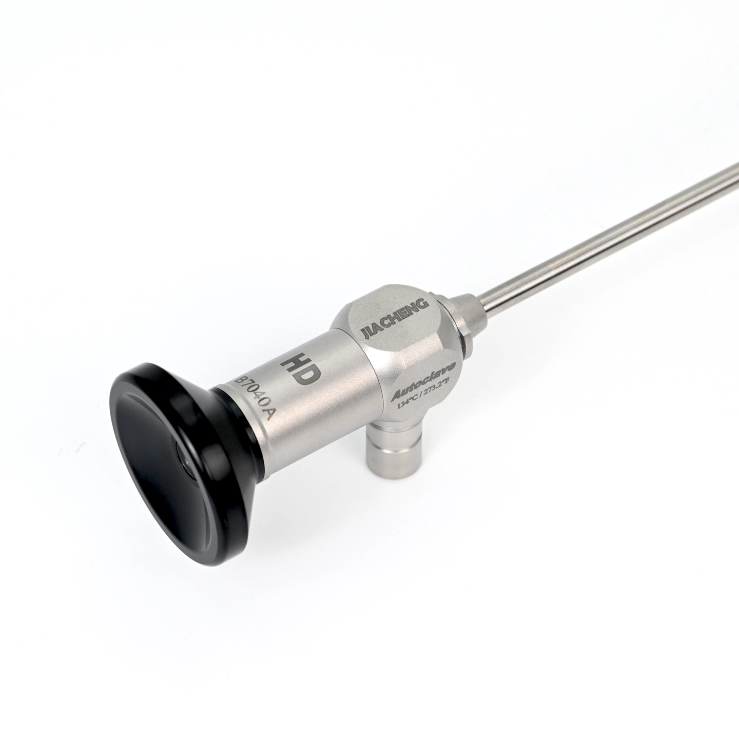 Jiacheng B7040A HD rigid sinuscope with autoclavable 134C mark close up